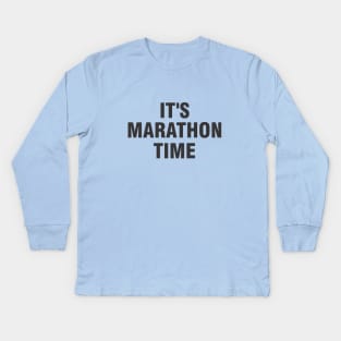 Marathon Kids Long Sleeve T-Shirt